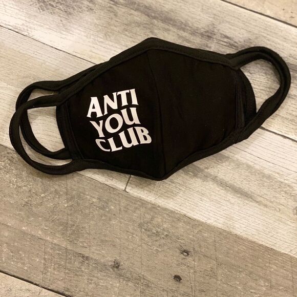 Anti You Club Face Mask - Picture 1 of 4